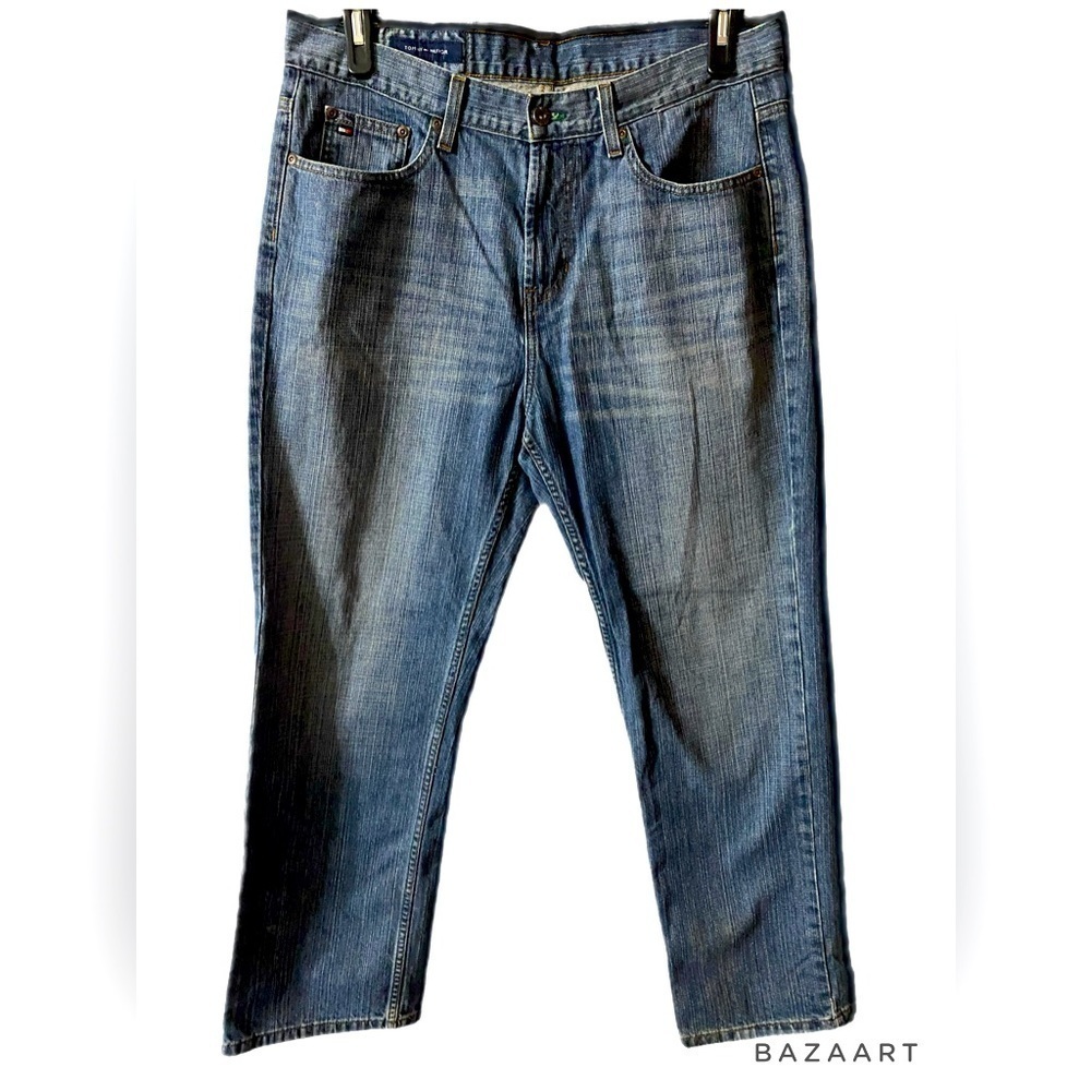 Tommy Hilfiger Jeans, Tommy Jean, 100% cotton, Sz 34x30, Blue jeans, Denim - Picture 13 of 13